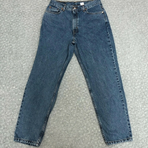Levis 512 Jeans Womens 14S Blue Slim Fit Tapered Leg High Rise Denim Waist 31 - Picture 4 of 9